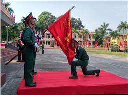 Các đơn vị tổ chức Lễ tuyên thệ chiến sĩ mới năm 2020